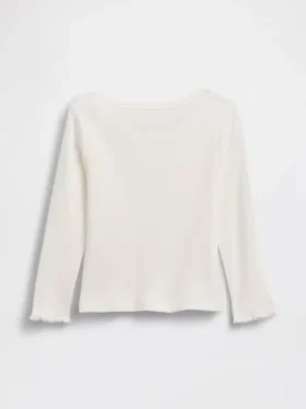 T-shirty dla niemowląt i maluchów z prążkowanej dzianiny do łączenia z innymi ubraniami