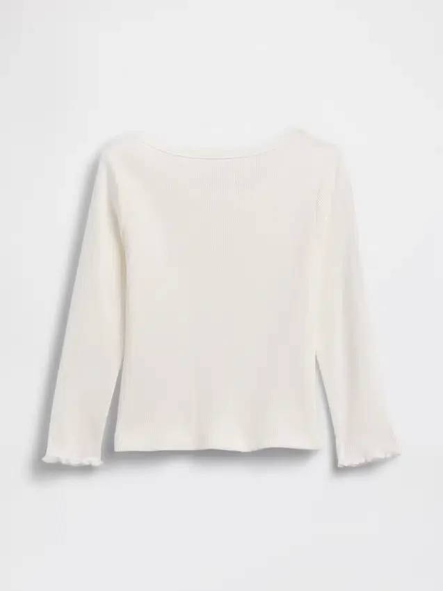 T-shirty dla niemowląt i maluchów z prążkowanej dzianiny do łączenia z innymi ubraniami