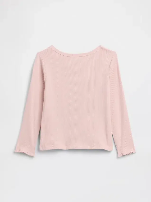 T-shirty dla niemowląt i maluchów z prążkowanej dzianiny do łączenia z innymi ubraniami