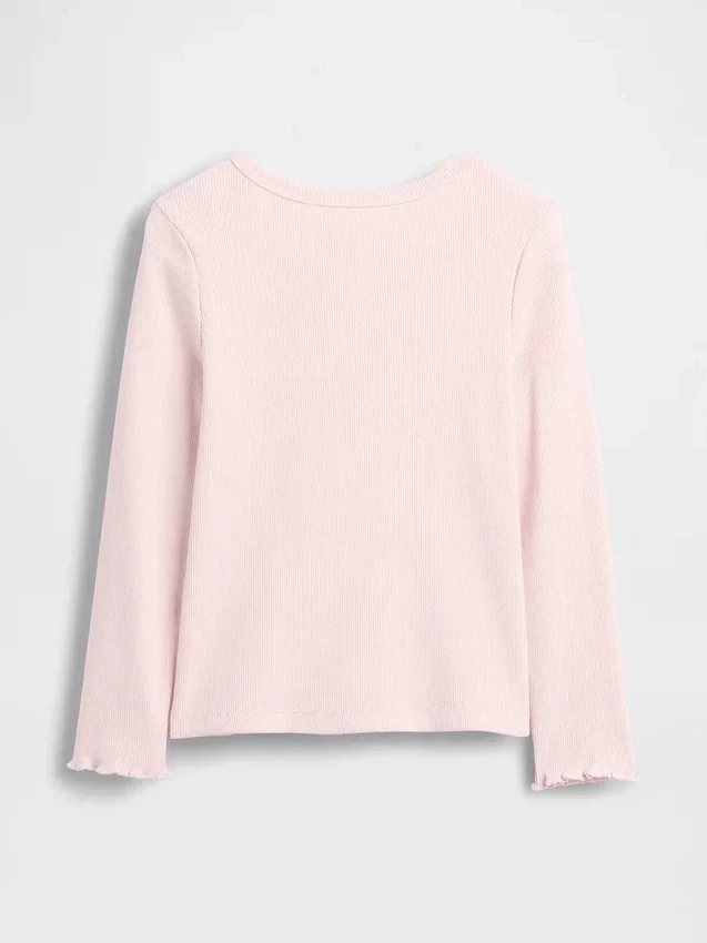 T-shirty dla niemowląt i maluchów z prążkowanej dzianiny do łączenia z innymi ubraniami