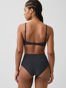 Top bikini typu bandeau z możliwością przekształcenia