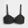 Top bikini typu bandeau z możliwością przekształcenia