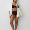 Top bikini typu bandeau z możliwością przekształcenia