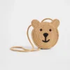 Torba słomkowa dla malucha z motywem niedźwiadka Brannan