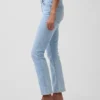 Vintage Slim Jeans o średnim stanie
