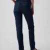 Vintage Slim Jeans o średnim stanie