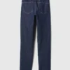 Vintage Slim Jeans o średnim stanie