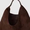 Wegańska zamszowa torba typu tote