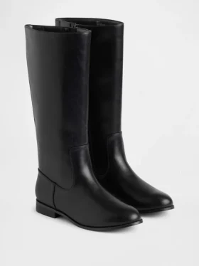 Wegańskie skórzane buty jeździeckie