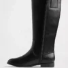 Wegańskie skórzane buty jeździeckie