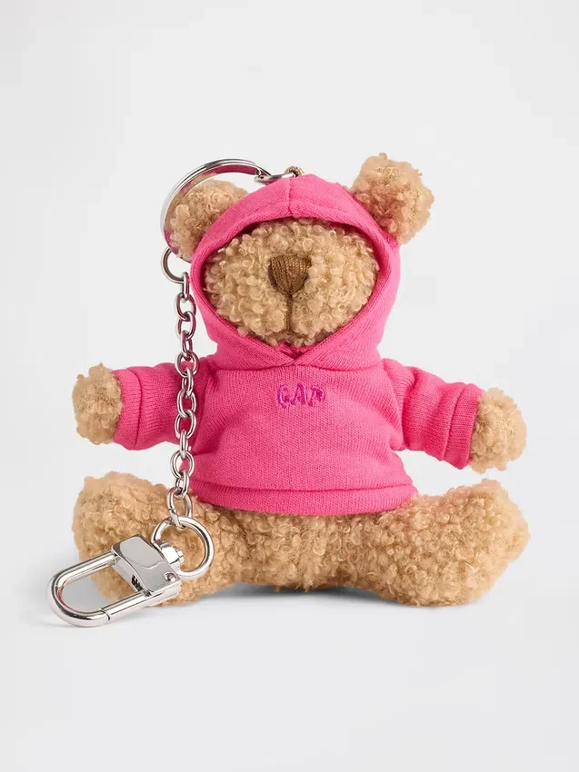 Wisiorek do torby z motywem bluzy z kapturem Brannan Bear