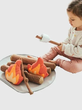 Zabawka dla maluchów „Ognisko i smores”