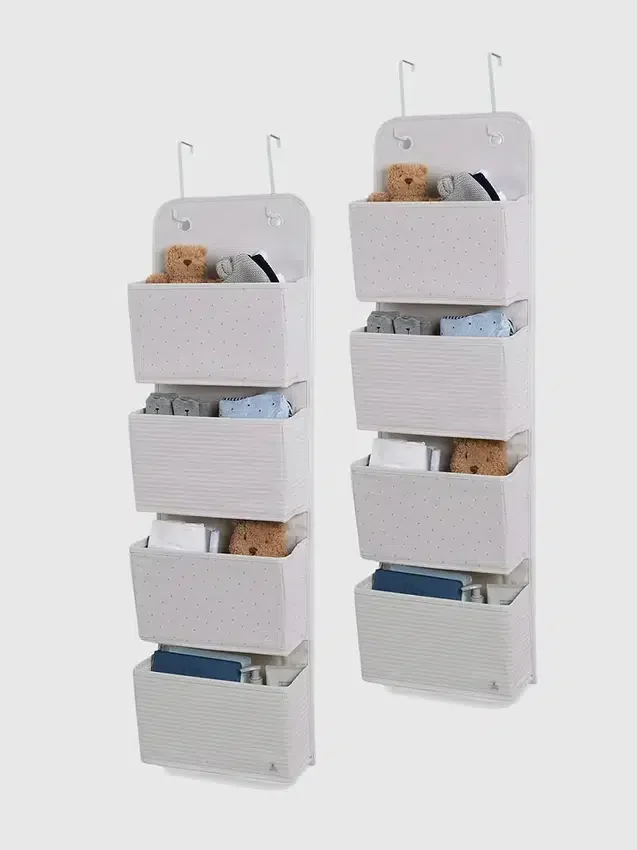 Zestaw 2 organizerów na drzwi babyGap