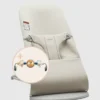 Zestaw Babybjorn 3D Jersey i leżaczek z miękką zabawką Bliss