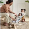 Zestaw Babybjorn 3D Jersey i leżaczek z miękką zabawką Bliss
