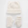 Zestaw czapki i rękawiczek „CashSoft Bear” dla niemowląt i Maluchów