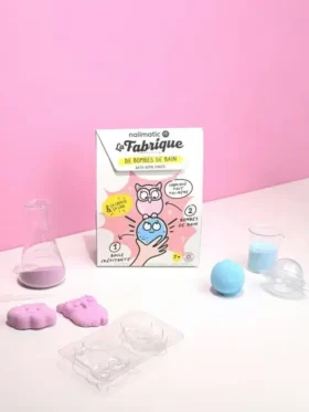 Zestaw do tworzenia kulek do kąpieli Nailmatic z musującą kulką
