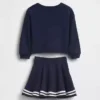 Zestaw GAP × Disney Niemowlęta i Maluchy z fartuszkową spódniczką z miękkiej frotte Vintagesoft