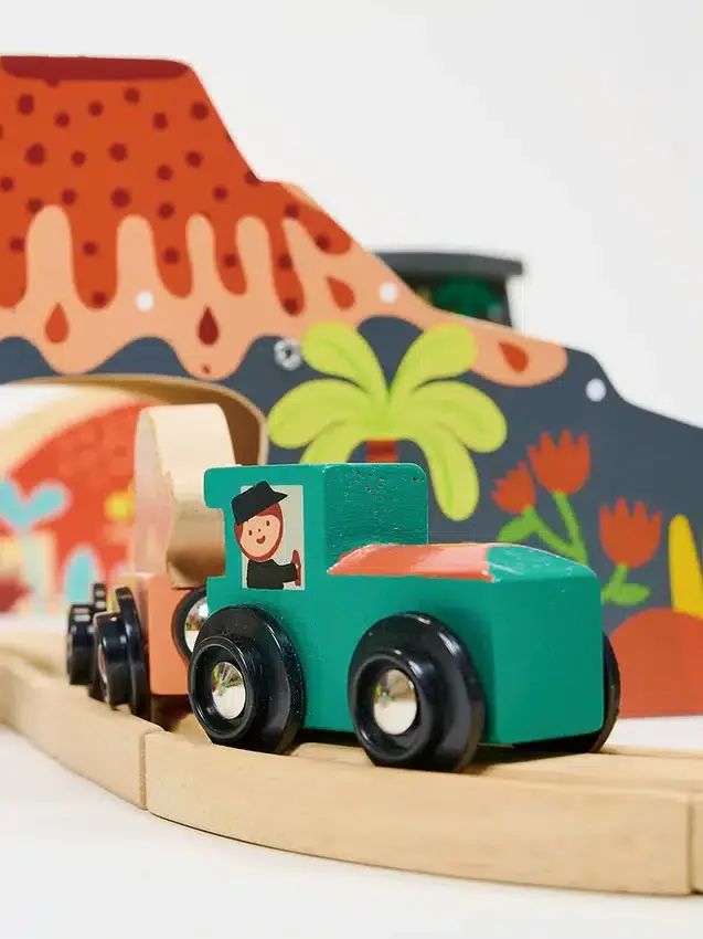 Zestaw kolejowy „Lost World Dinosaur Railway”