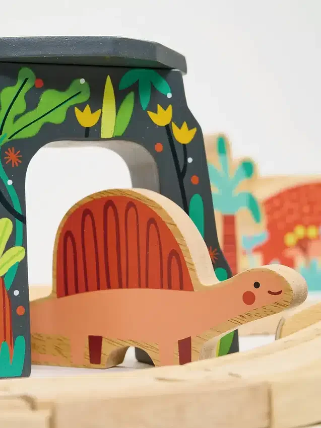 Zestaw kolejowy „Lost World Dinosaur Railway”