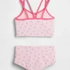 Zestaw kąpielowy dla dzieci: top tankini i szorty typu boy short