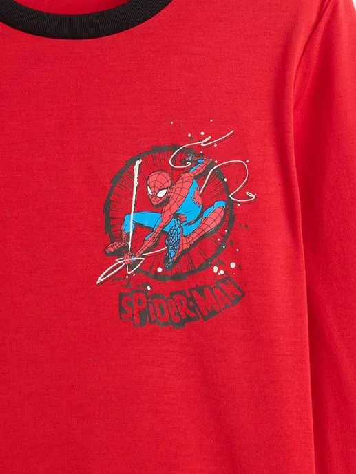 Zestaw piżamowy dla dzieci Marvel Spider-Man z recyklingu