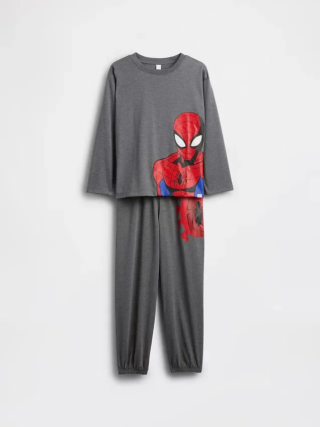 Zestaw piżamowy dla dzieci Spider-Man z recyklingu