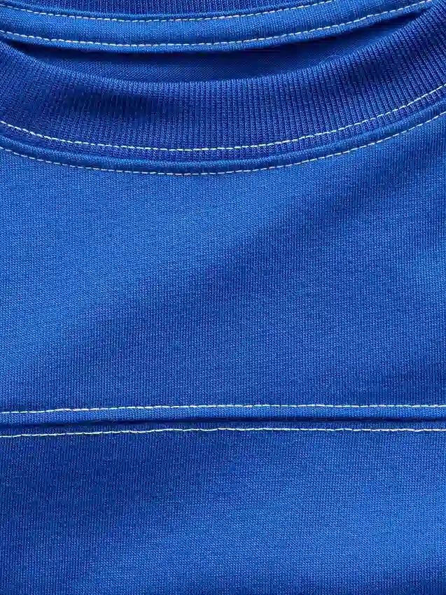 Zestaw piżamowy dla dzieci z recyklingu w stylu color block
