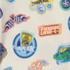 Zestaw piżamy dla niemowląt i maluchów z organicznej bawełny szczotkowanej z motywem Hot Wheels