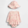 Zestaw pływacki dla niemowląt „Baby Strawberry Rash Guard”