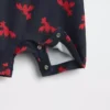 Zestaw pływacki dla niemowląt z koszulką typu rash guard