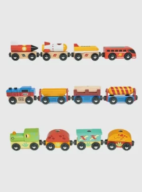 Zestaw zabawek dla maluchów „Adventure Trains”
